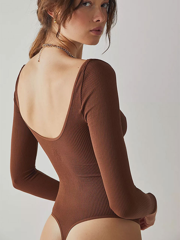 Outlines langærmet bodysuit